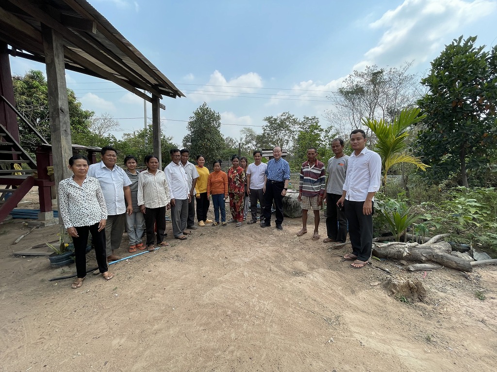 Farmer meeting participants