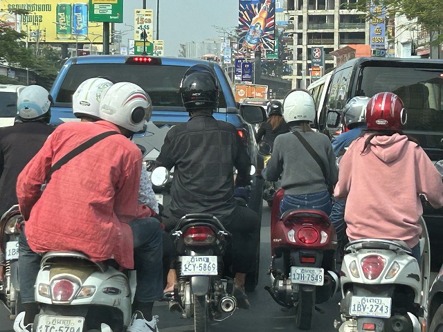 Phnom Penh has returned to its former bustle