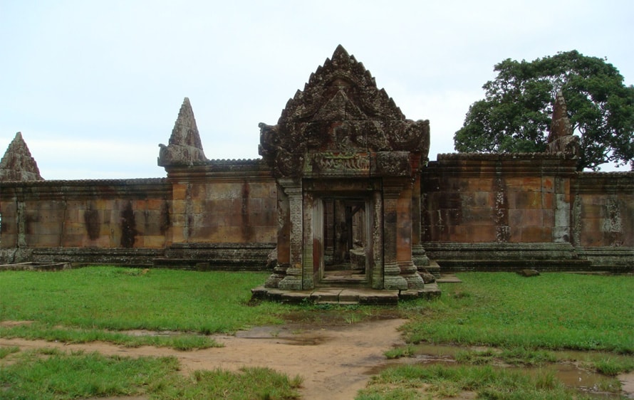 世界遺産　プレアビヒア寺院　第3の門